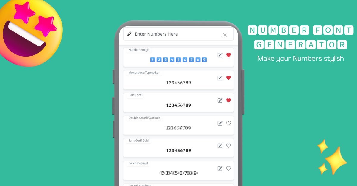 Show HN: Unicode symbols that make numbers look cool anywhere